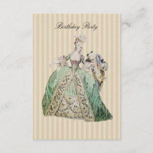Marie Antoinette ~ Inbjudningar / RSVP #16
