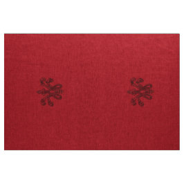 Marie Antoinette initial monogram upholstery panel Tyg