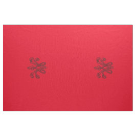 Marie Antoinette initial monogram upholstery panel Tyg