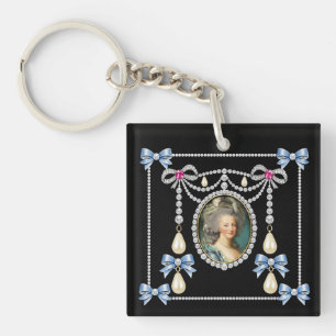 Marie Antoinette Inspirerad Kort Köning av Frankri