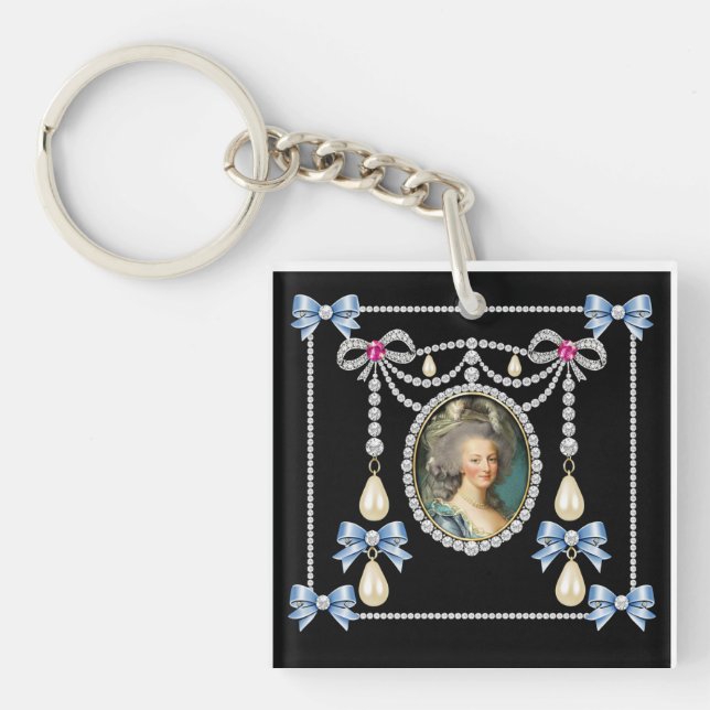 Marie Antoinette Inspirerad Kort Köning av Frankri (Framsidan)