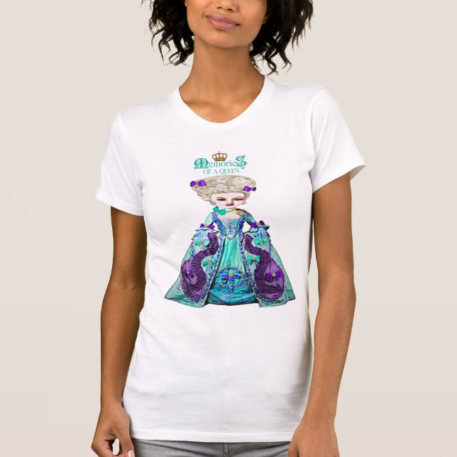 Marie Antoinette Jag blev inte Byggt T Shirt (Framsida)
