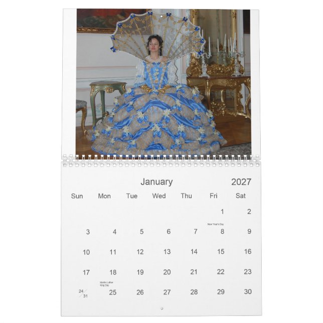 marie antoinette kalender (Jan 2027)