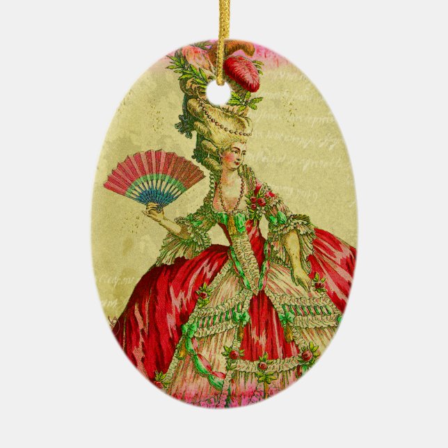 Marie Antoinette Keepsak Ornament (Framsidan)