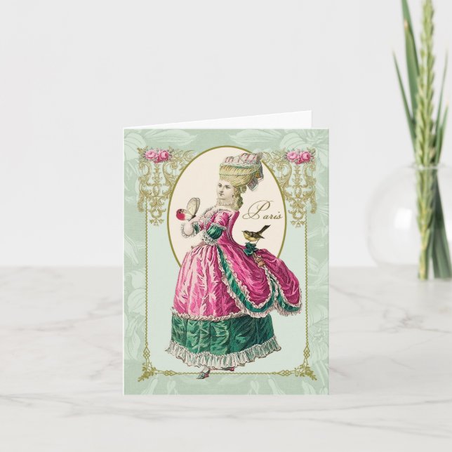 Marie Antoinette Kort (Framsida)