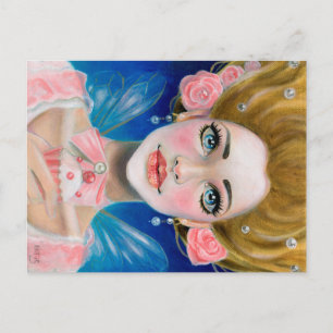 Marie Antoinette Låt dem äta Cupkaka! I Rosa... Vykort