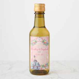 Marie Antoinette ~ Låt oss etiketten Eat Cake vin Vinetikett