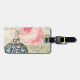 Marie Antoinette Luggage Tag Bagagebricka