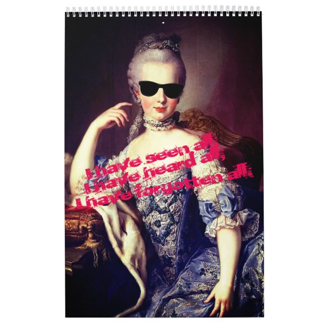 Marie Antoinette – Madame de Pompadour Quotes Kalender (Omslag)