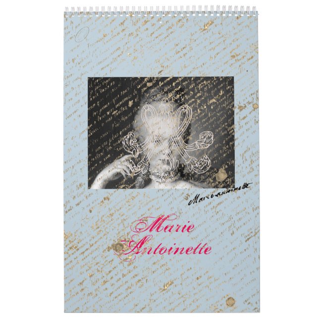 Marie-Antoinette – Marie Antoinette Kalender (Omslag)