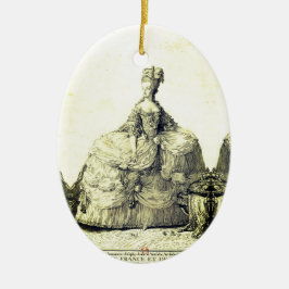 ♥ Marie-Antoinette Marie Antoinette shabby chic ♥ Julgransprydnad Keramik