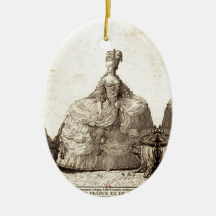 ♥ Marie-Antoinette Marie Antoinette shabby chic ♥ Julgransprydnad Keramik