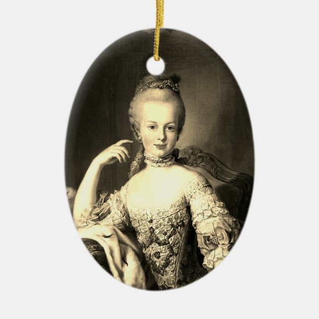 ♥ Marie-Antoinette Marie Antoinette ♥ shabby chic Julgransprydnad Keramik (Framsidan)