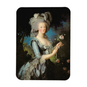 Marie Antoinette med en ro, 1783 Magnet