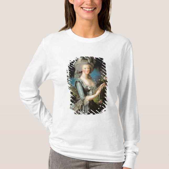 Marie Antoinette med en ro, 1783 T-shirt (Framsida)