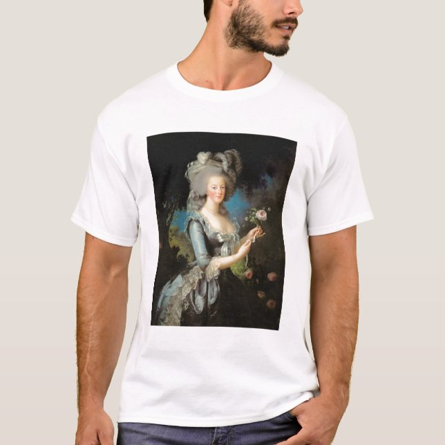 Marie Antoinette med en ro, 1783 Tee (Framsida)