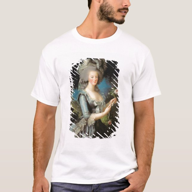 Marie Antoinette med en ro, 1783 Tee Shirt (Framsida)