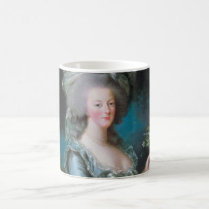 Marie Antoinette med Ro av Elisabeth Le Brun Kaffemugg