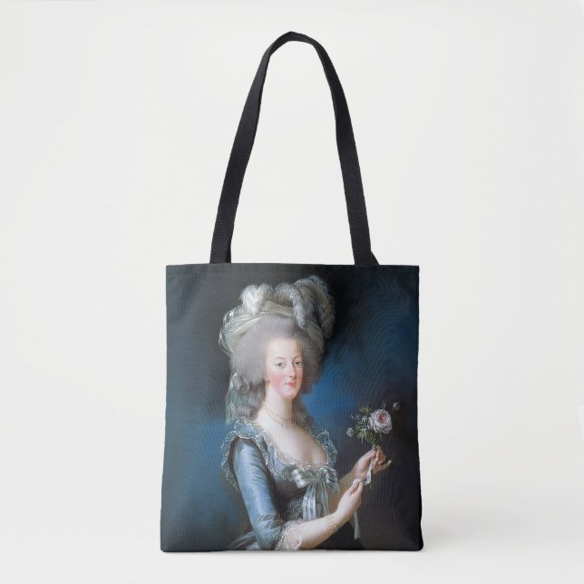 Marie Antoinette med ro Tygkasse (Framsida)
