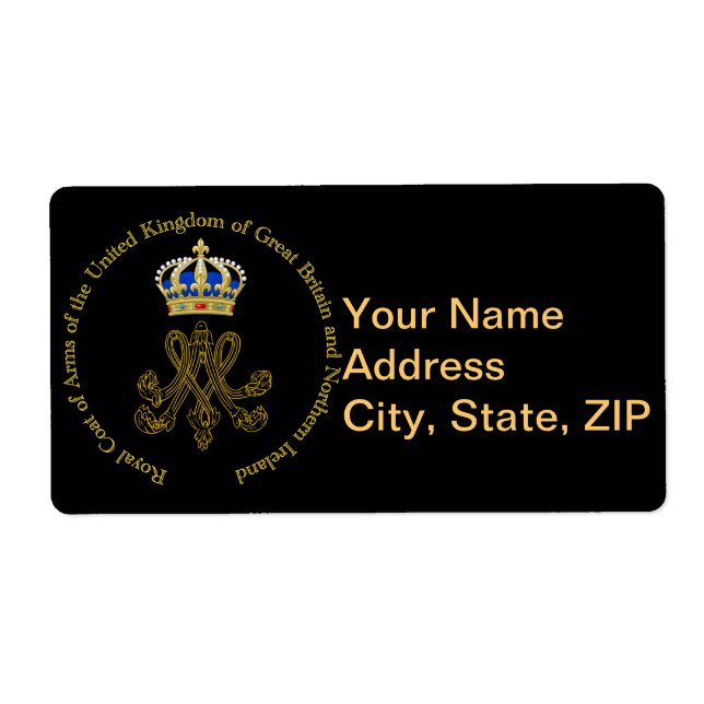 Marie Antoinette Monogram Fraktsedel (Framsidan)