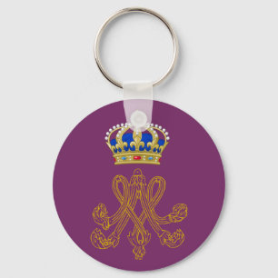 Marie Antoinette Monogram Nyckelring