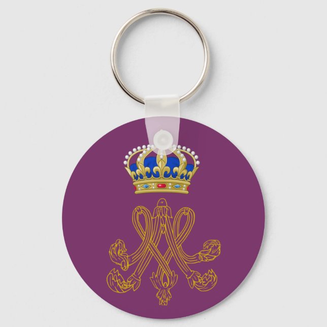 Marie Antoinette Monogram Nyckelring (Framsida)