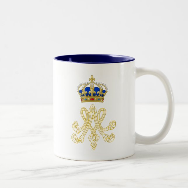 Marie Antoinette Monogram Två-Tonad Mugg (Höger)