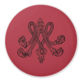 Marie Antoinette – Monogramm – Monogram initial Knopp