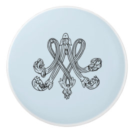 Marie Antoinette – Monogramm – Monogram initial Knopp