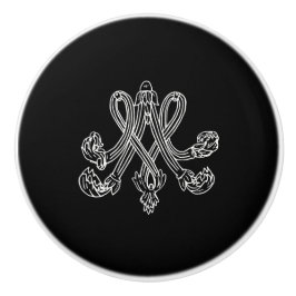 Marie Antoinette – Monogramm – Monogram initials Knopp