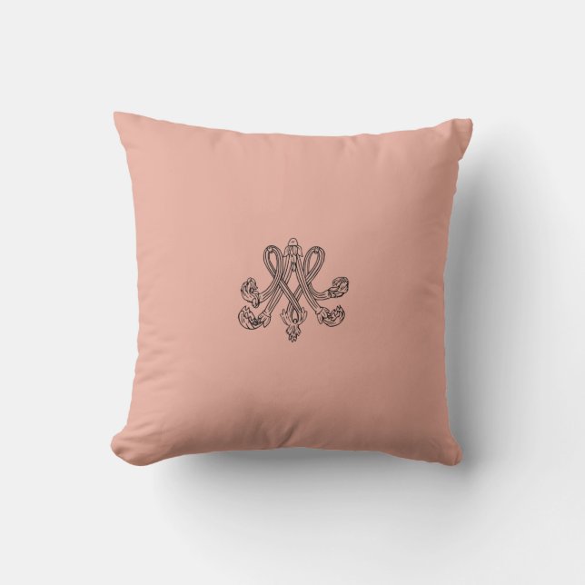 Marie Antoinette – Monogramm – Monogram initials Kudde (Framsida)