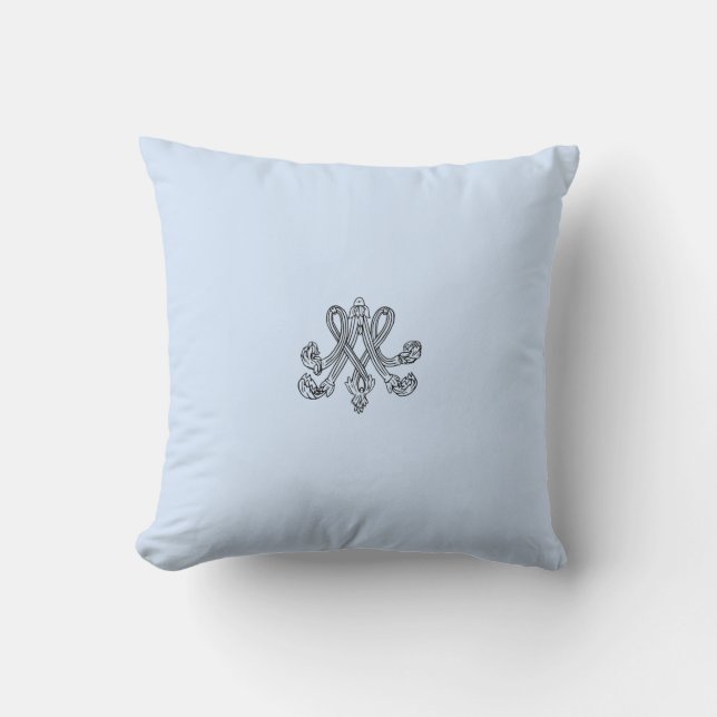 Marie Antoinette – Monogramm – Monogram initials Kudde (Framsida)