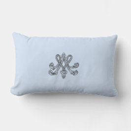 Marie Antoinette – Monogramm – Monogram initials Lumbarkudde