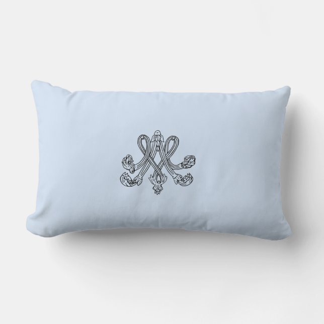 Marie Antoinette – Monogramm – Monogram initials Lumbarkudde (Framsida)