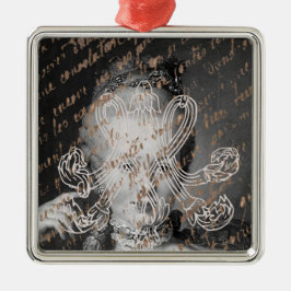 Marie Antoinette – Monogramm – Royal Monogram Julgransprydnad Metall