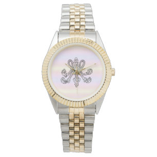 Marie Antoinette Monogramm - Royal Monogram pastel Armbandsur
