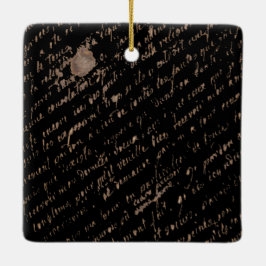 Marie Antoinette - Monogramm - Royalet Monogram Julgransprydnad Keramik