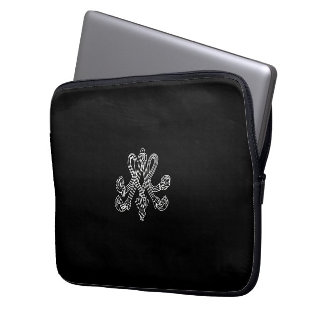 Marie Antoinette - Monogramm - Royalet Monogram Laptop Fodral (Framsidan Vänster)