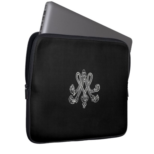 Marie Antoinette - Monogramm - Royalet Monogram Laptop Fodral (Framsidan Höger)