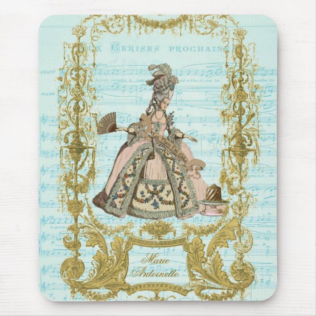 MARIE ANTOINETTE Mousepad Musmatta (Framsidan)