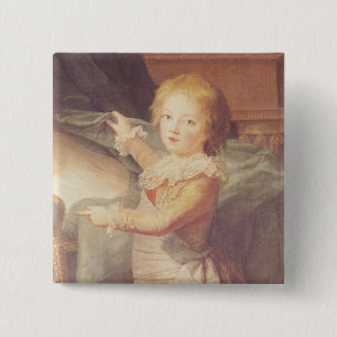 Marie-Antoinette och henne barn Knapp