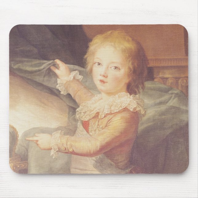 Marie-Antoinette och henne barn Musmatta (Framsidan)