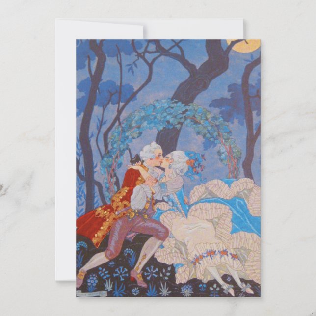 Marie Antoinette och hennes Älskare ~-inbjudningar Inbjudningar (Framsida)