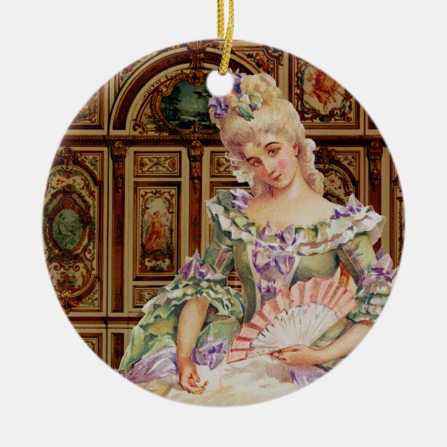 Marie Antoinette Ornament jul (Framsidan)