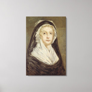 Marie Antoinette på Conciergerien Canvastryck