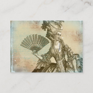 Marie Antoinette Parchmentvisitkortar Visitkort