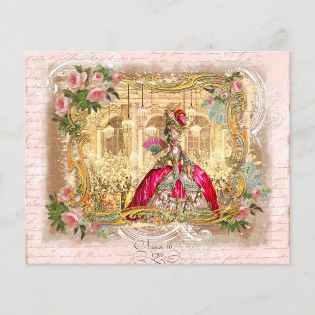 Marie Antoinette Party i Rosa i Versailles (Framsida)