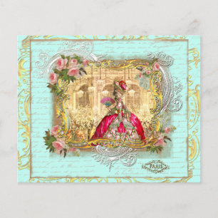 Marie Antoinette Party vid Versailles Flyer