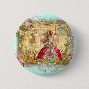 Marie Antoinette Party vid Versailles i Aqua Knapp