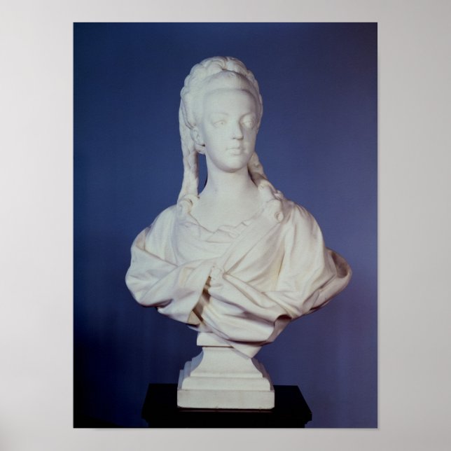 Marie-Antoinette, porträtt bust Poster (Framsidan)